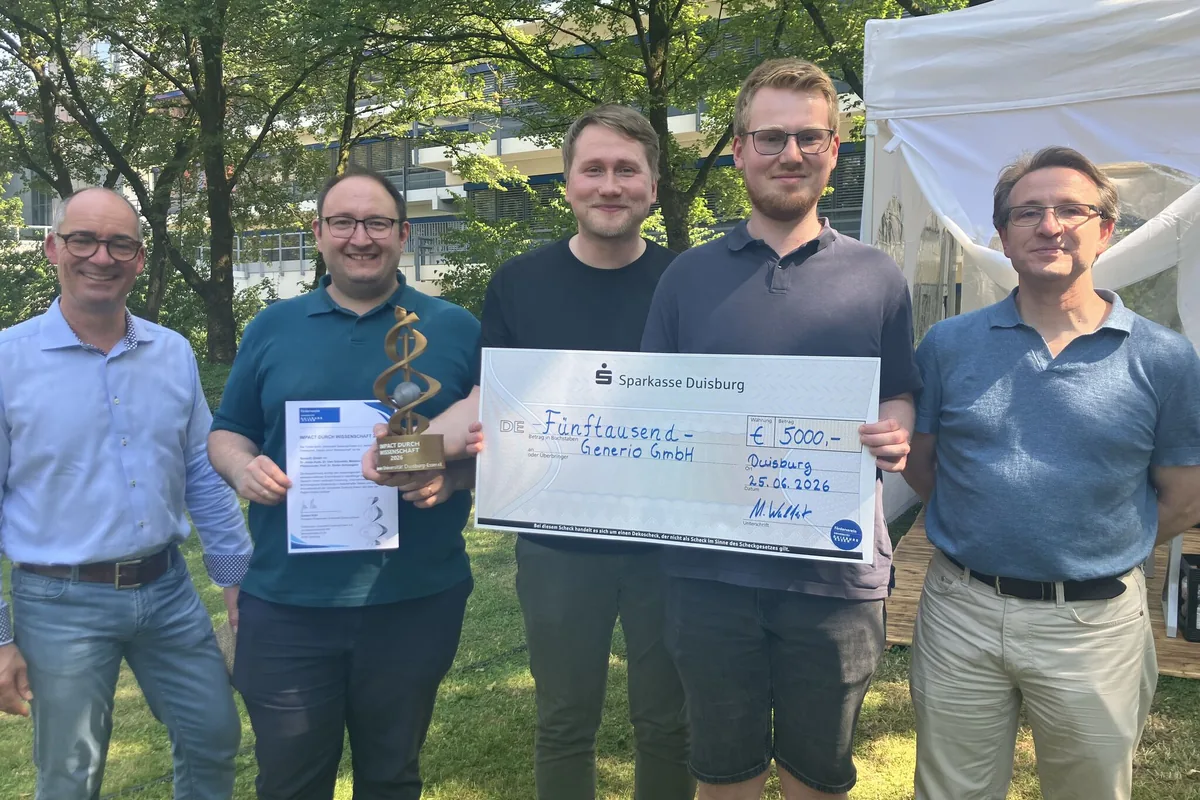 Preisverleihung Impact durch Wissenschaft 2026